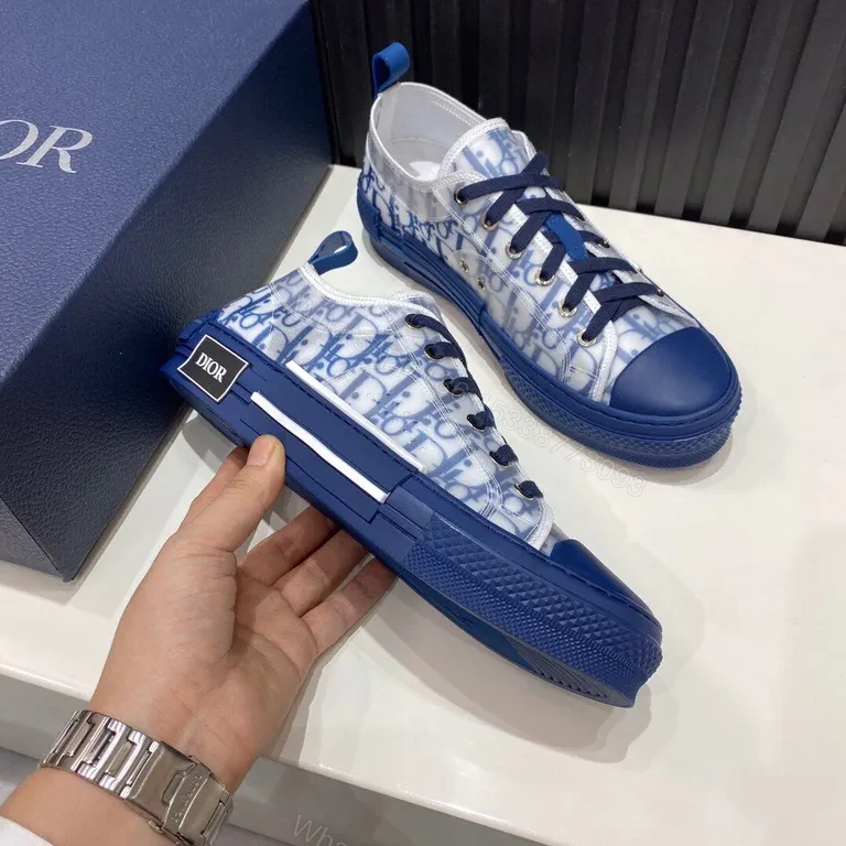 Bold Mono-Dior Replica Sneakers: Graphic Texture & Comfort — view 1