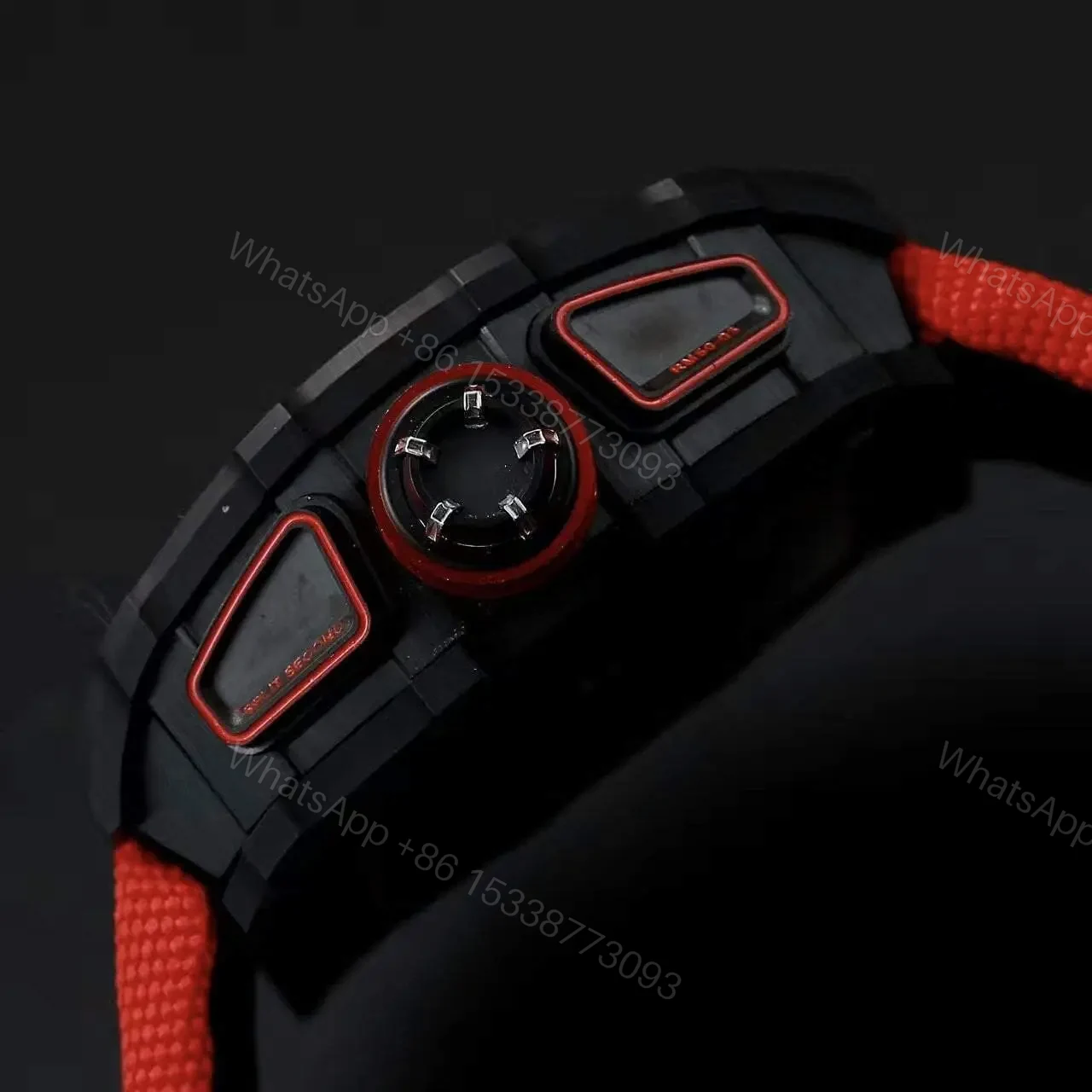 View 7 of Richard Mille Swiss Made Clone RM 50-03 Tourbilon Formula 1 Red