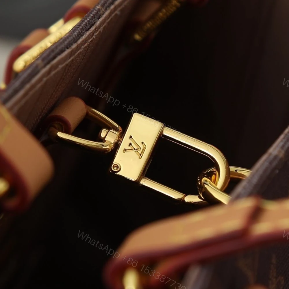 View 6 of Louis Vuitton Onthego MM Monogram Origine Ebène 35Cm