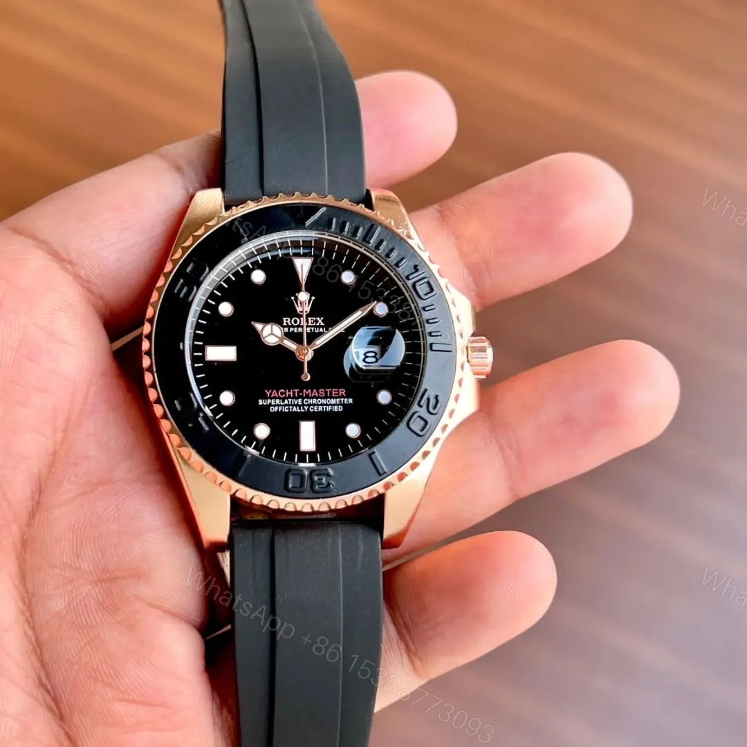 View 3 of FIRST COPY Rolex Oyster perpetual Yach Master Battery Watch