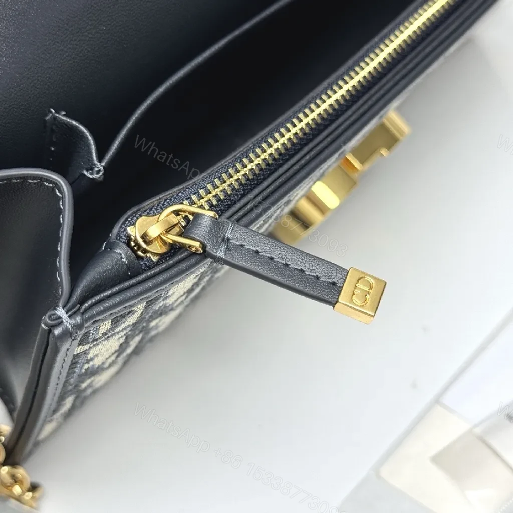 View 5 of Chic Leather Monogram Mini Bag: Structured Luxury
