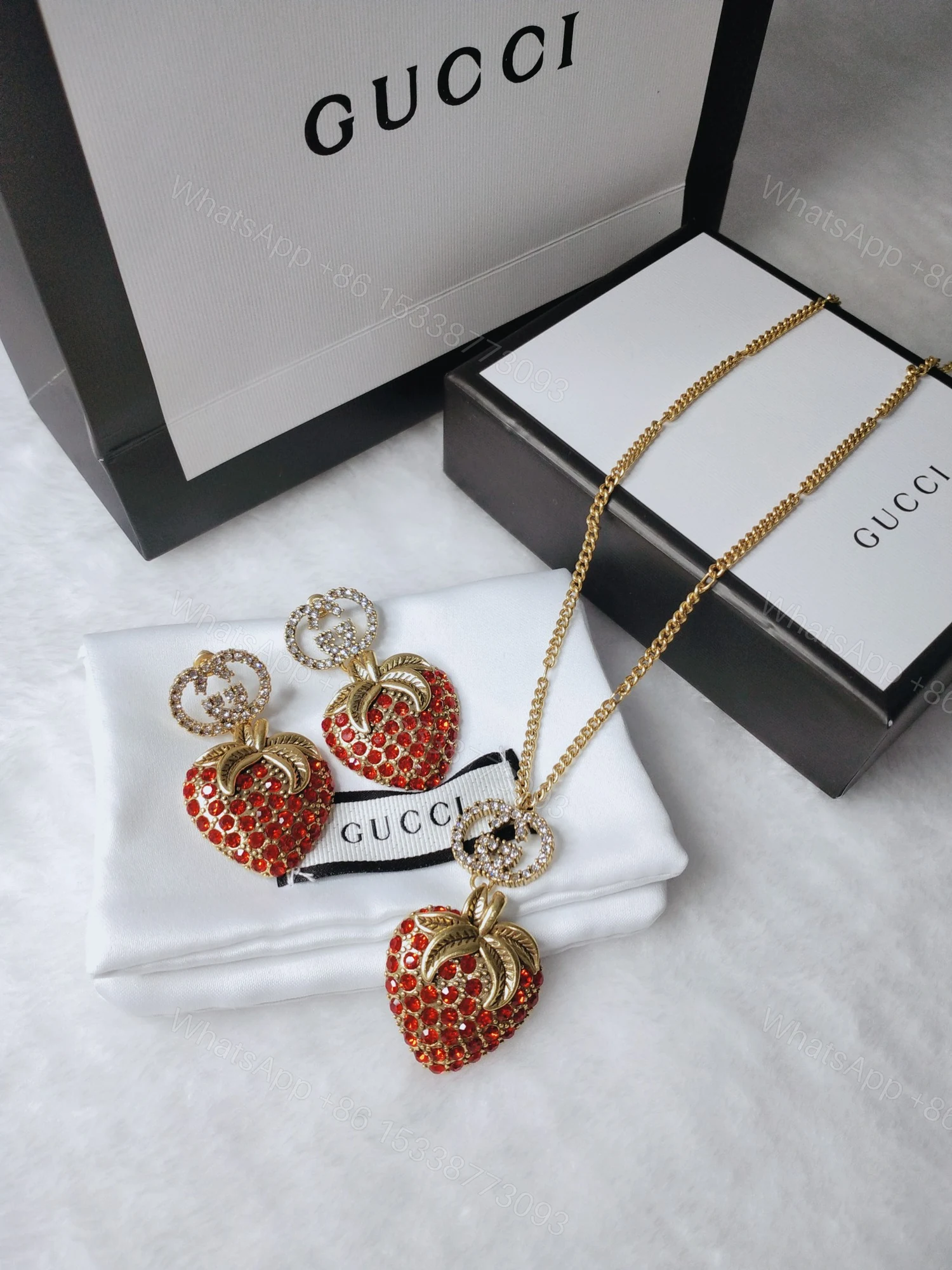 View 4 of Combo EN – Lux Gucci Necklaces 040