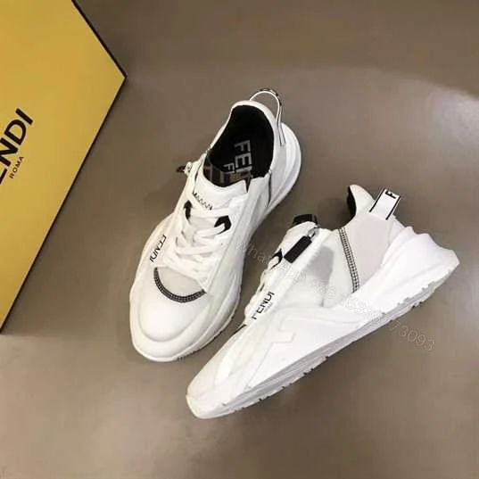 View 5 of FENDI CHUNKY LACE-UP TRAINERS – FD23