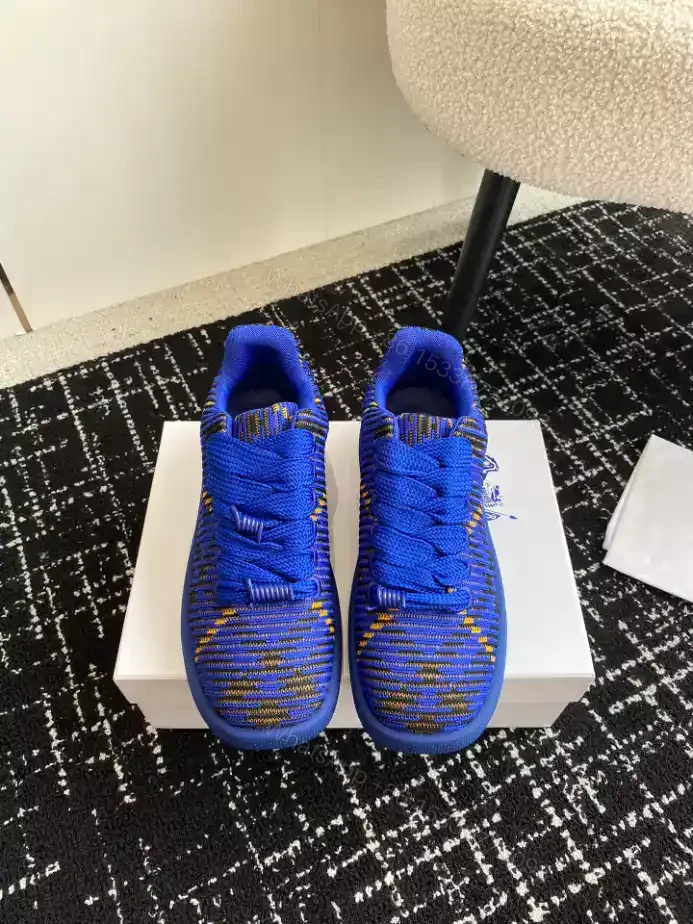 View 2 of BURBERRY CHECKED KNITTED SNEAKERS – BBR100