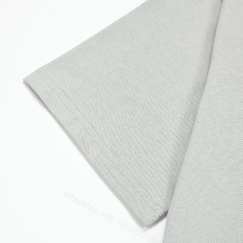 View 2 of Minimalist Tee: Soft Classic Crewneck with Subtle Graphic