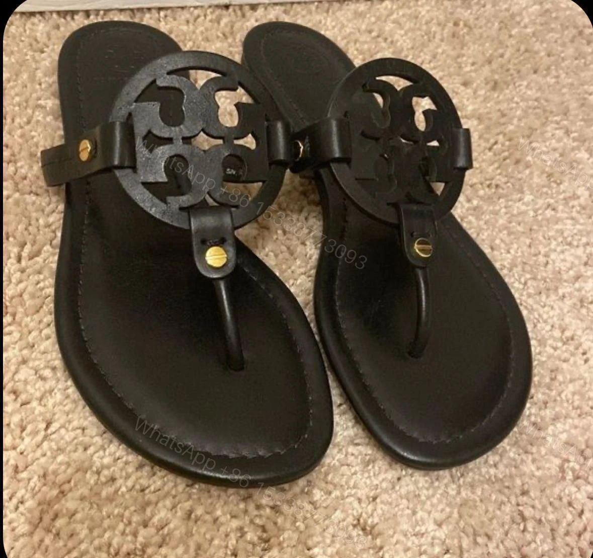 View 3 of FIRST COPY Tory Burch Miller Flats For Woman