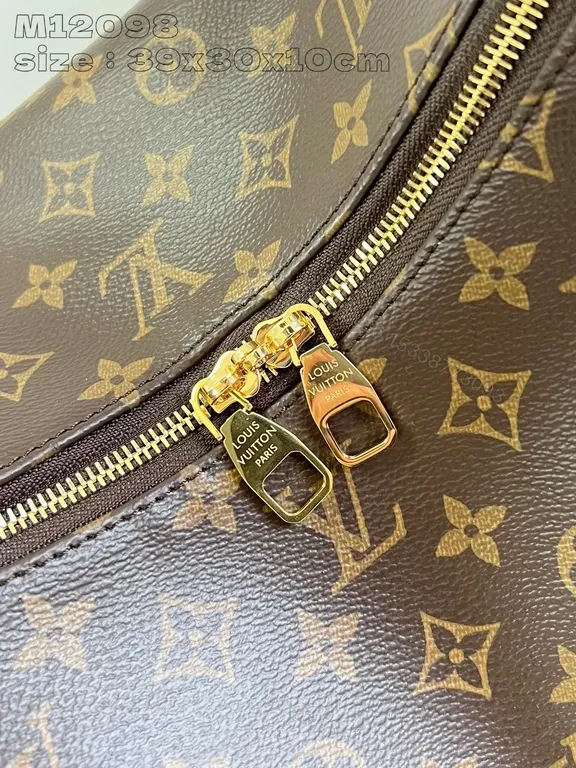 View 7 of Chic Monogram Canvas Shoulder Bag: Luxury Everyday Style