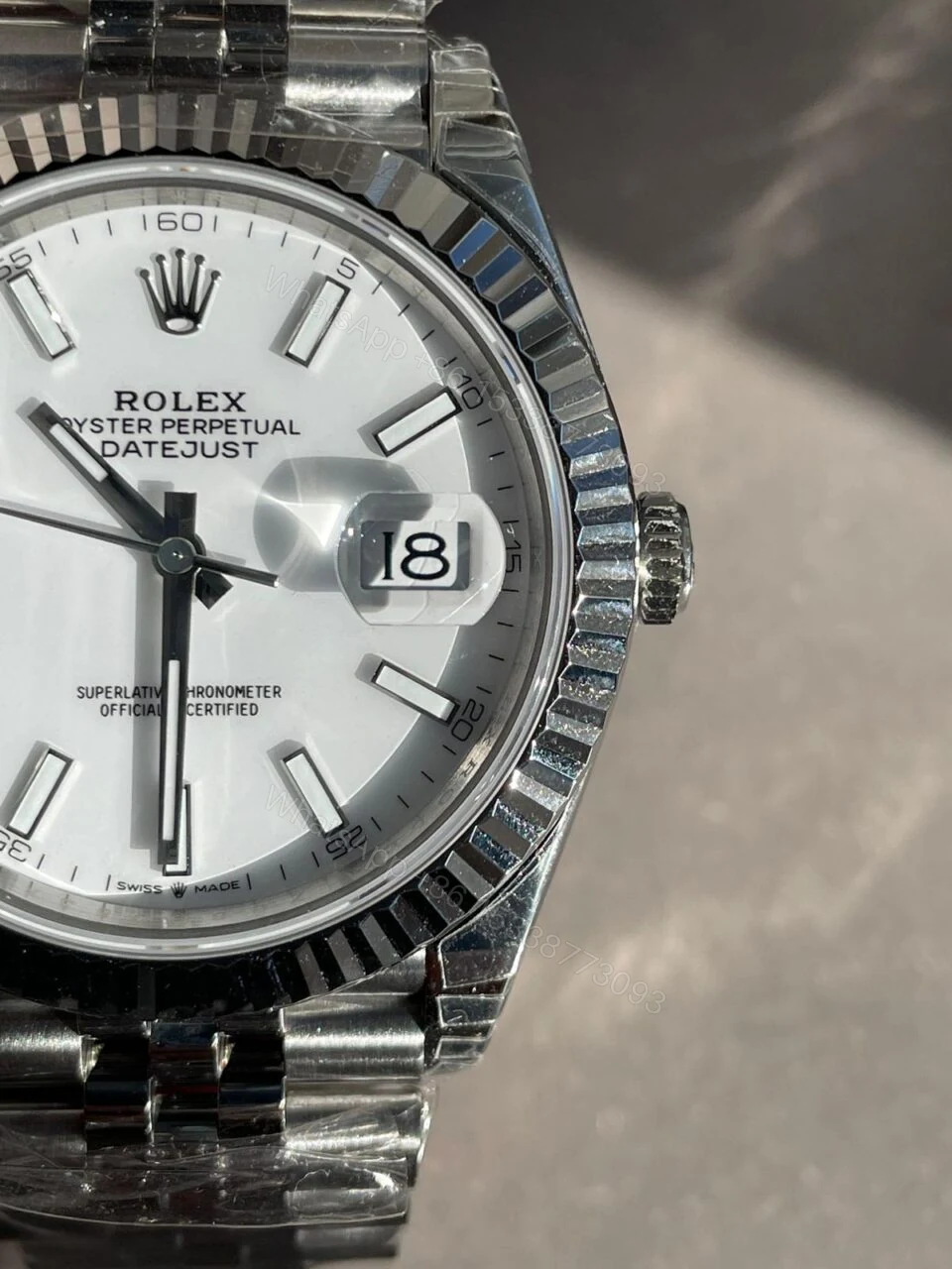 View 9 of SS VS Factory 1:1 Rolex DateJust 41 Best Edition 904L Steel White Dial