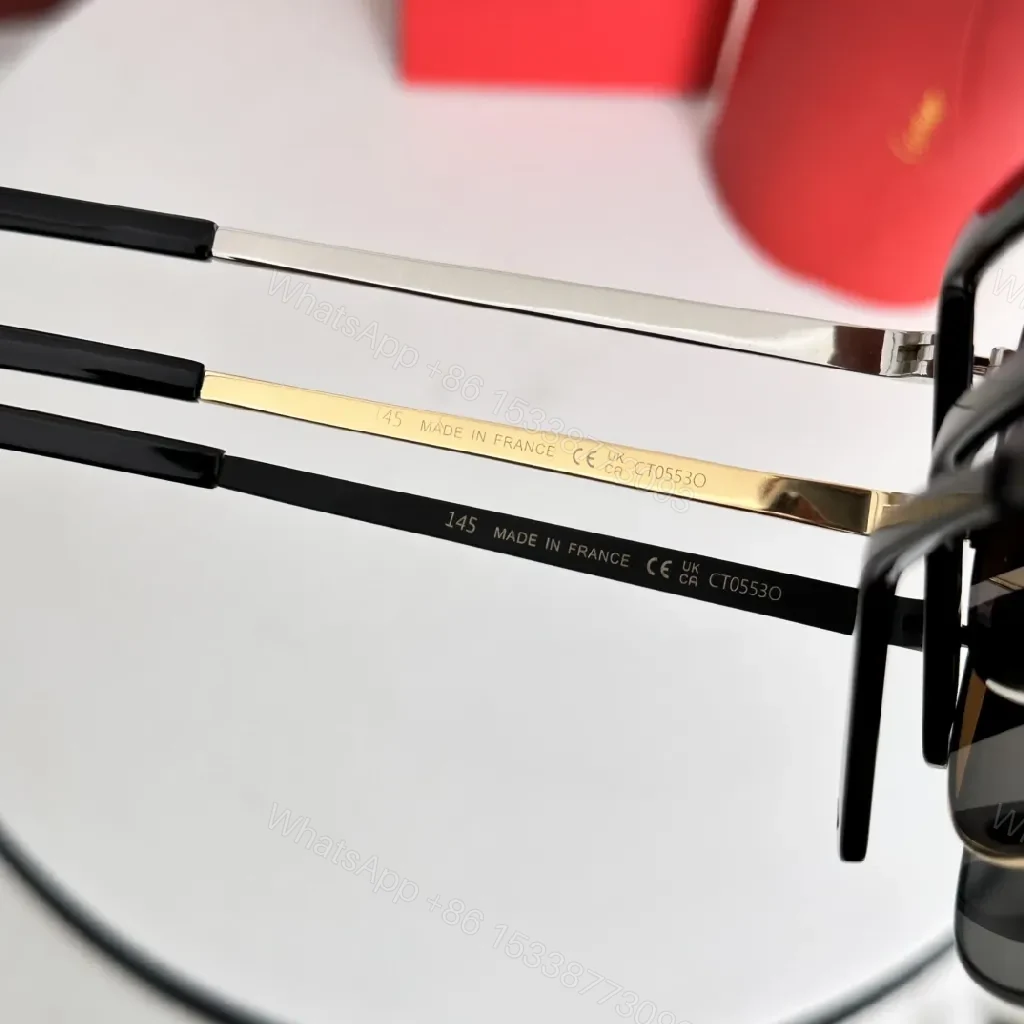 View 9 of Lux Metal Gradient Sunglasses: Signature Detailing, All-Day Comfort