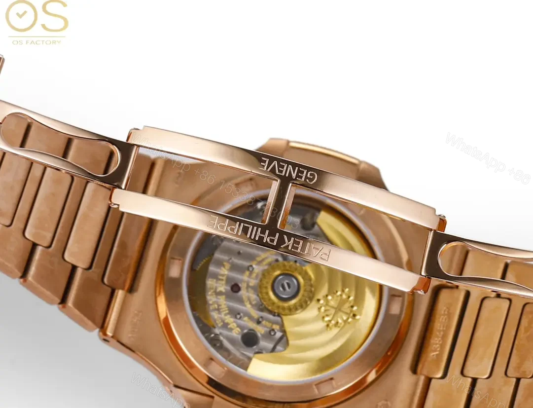 View 8 of Patek Philippe Rose Gold Nautilus Style Watch