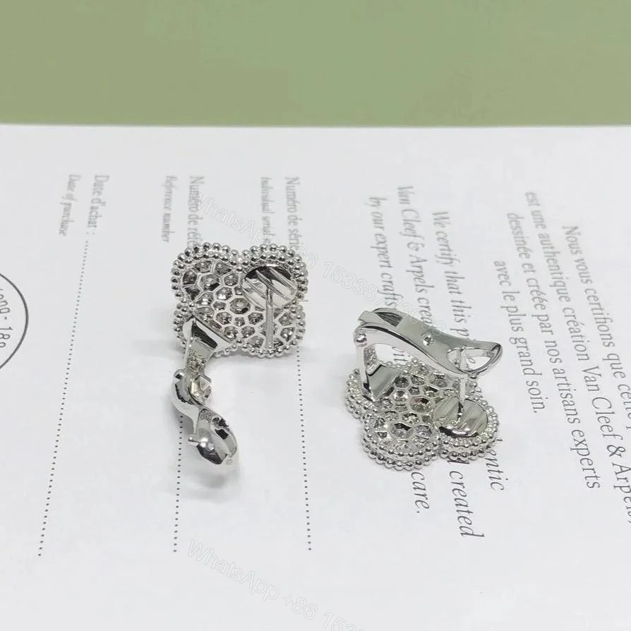 View 2 of VCA Magic Alhambra earrings