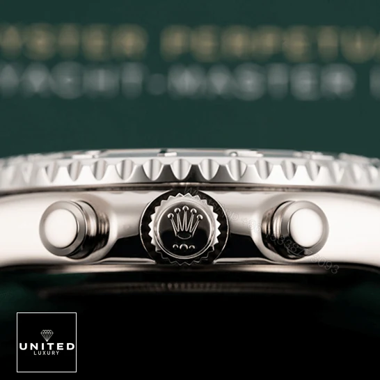 View 7 of Rolex Yacht-Master II White Dial 116689-0001 Oyster Replica