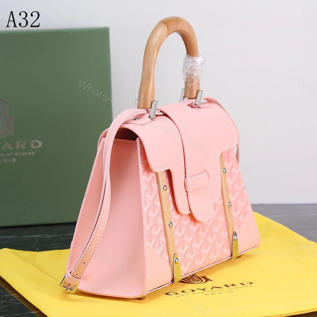View 3 of GOYARD SAIGON PM BAG PINK 20CM