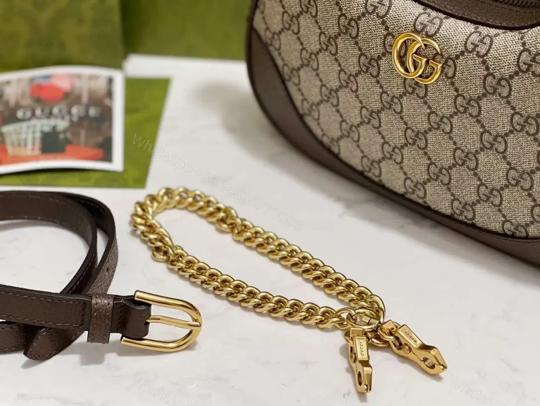 View 3 of Gucci Cosmoonie Super Quality Women’s Handbag with Gold Buckle Set 28cm