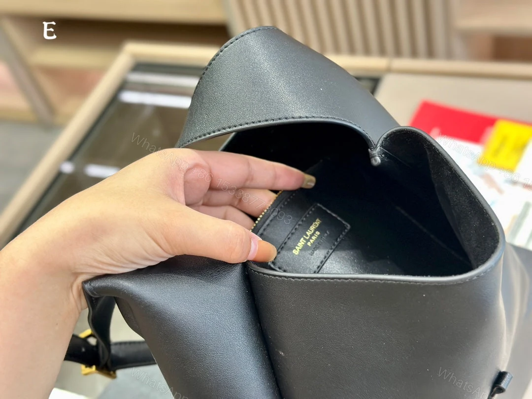 View 4 of Saint Laurent Le 5 A 7 Supple Hobo Bag
