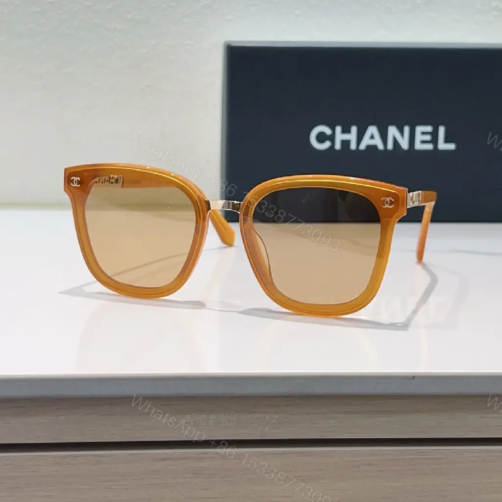 View 6 of Grayscale Sunglasses: Cat-Eye Square, Gold Bridge, Gradient Lenses