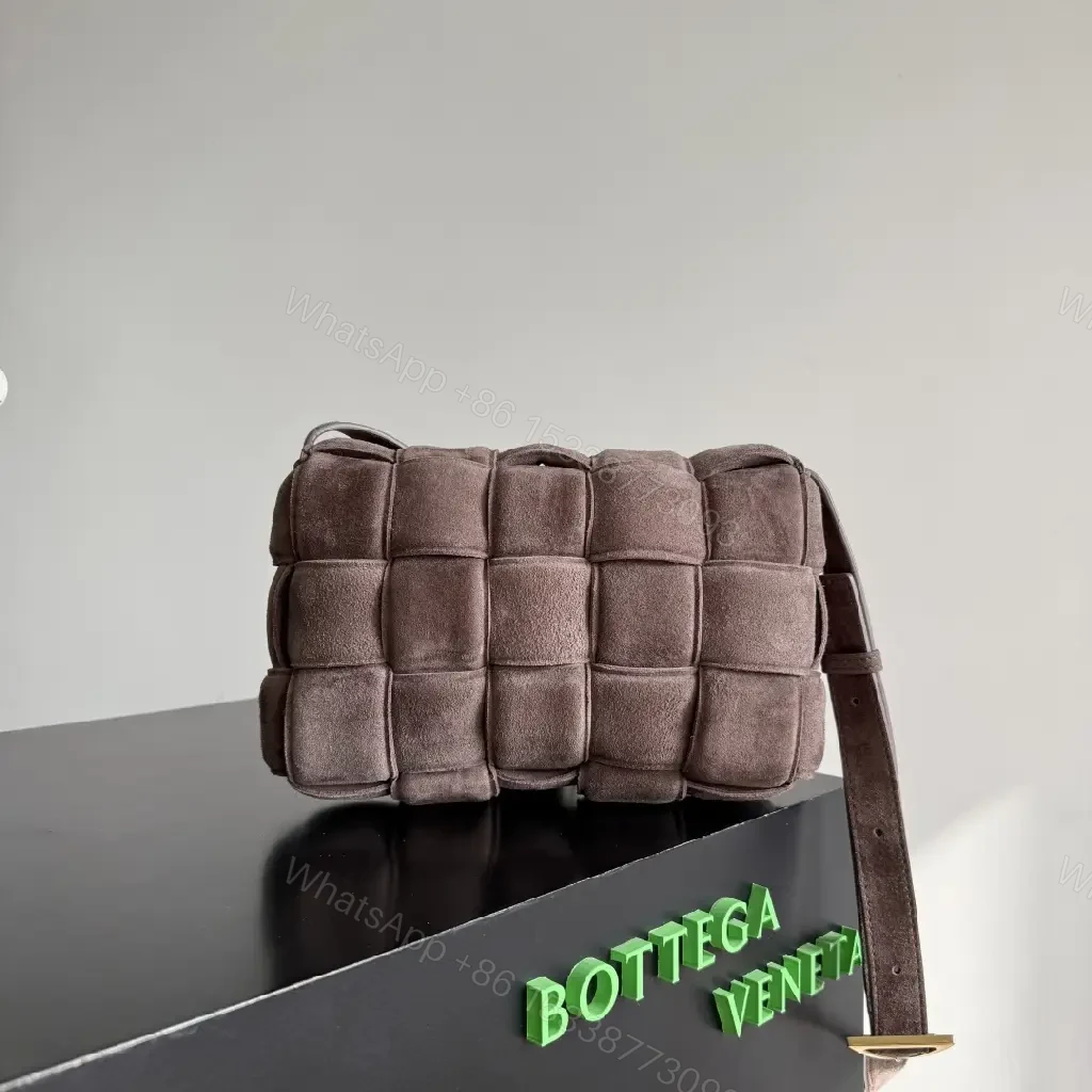 View 4 of Textured Velvet Grid Shoulder Bag: Sophisticated, Everyday Luxury