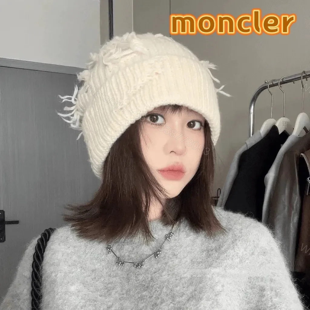 View 6 of Cream Knit Beanie, Cream, Cable-Knit, Signature Emblem, Beanie