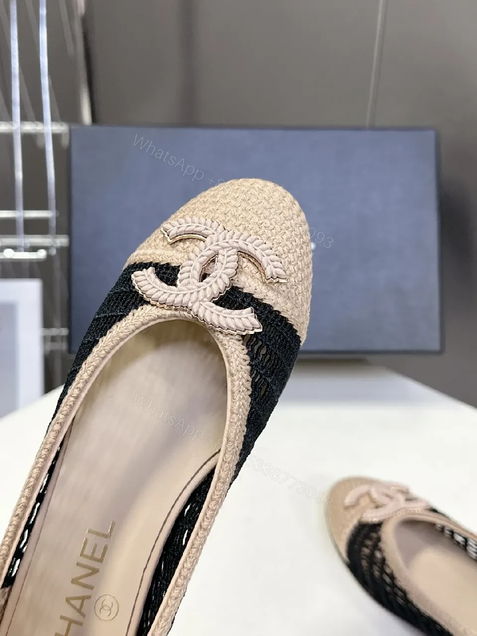 View 7 of Chic Espadrille Loafers: Luxe Knit, All-Day Comfort