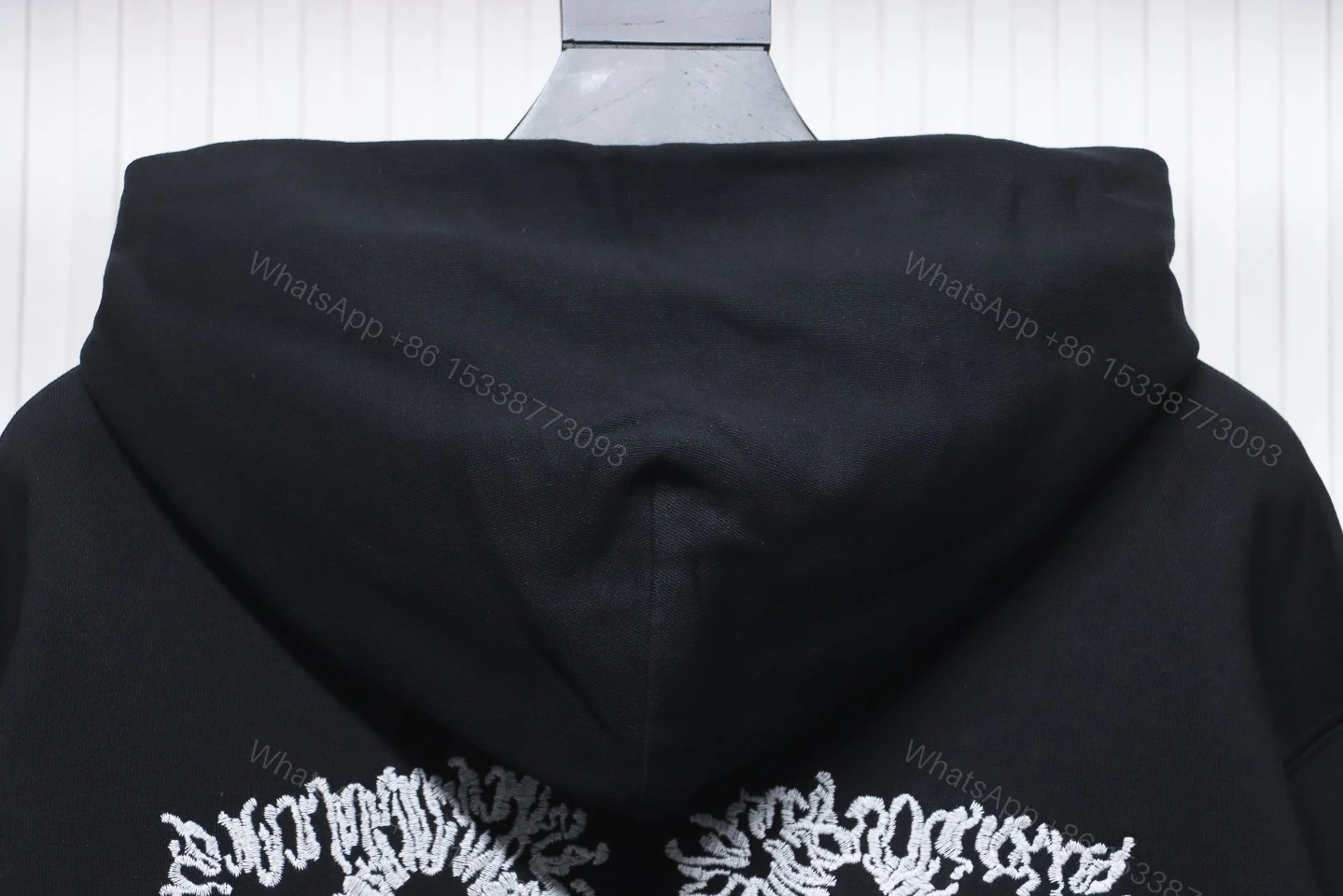 View 7 of Off-White White Embroidered Arrow Hoodie