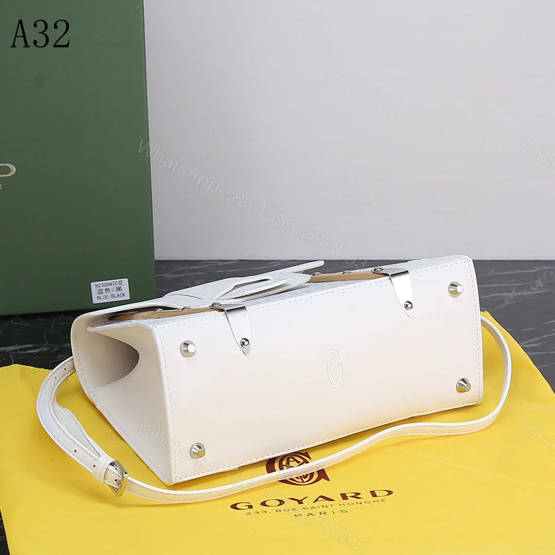 View 3 of GOYARD SAIGON PM BAG WHITE 20CM