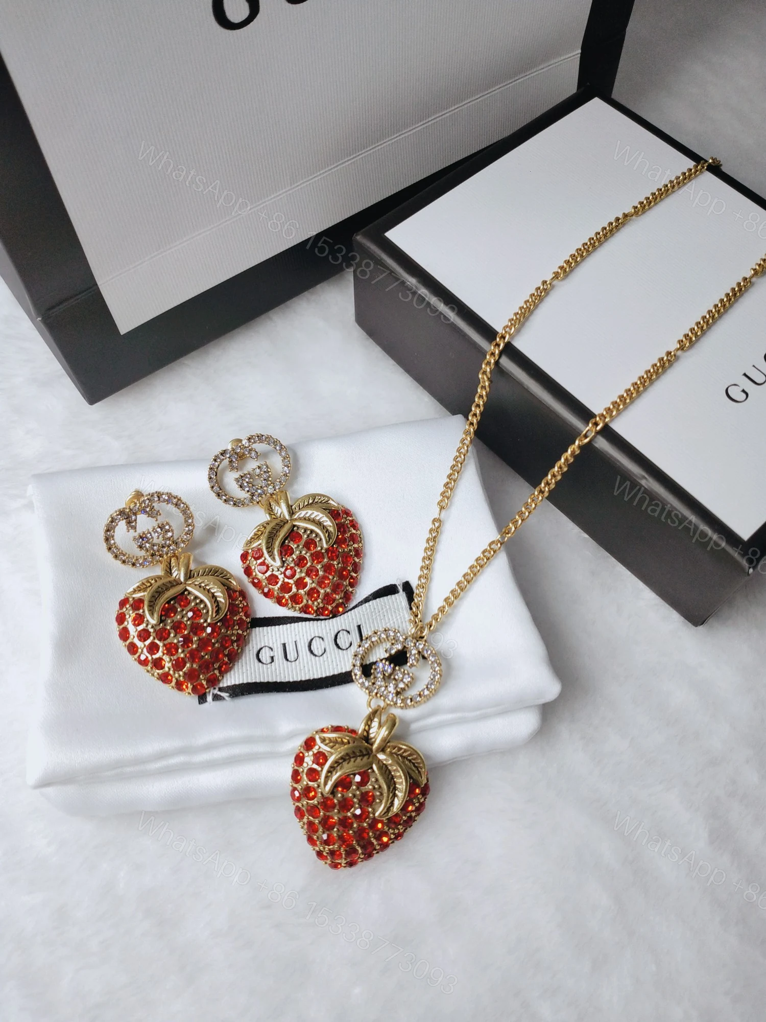 Combo EN – Lux Gucci Necklaces 040 — view 1
