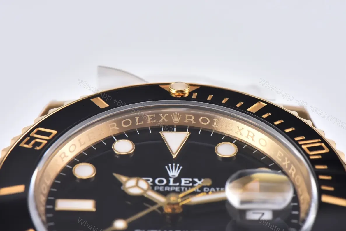 View 4 of DJ Factory Clean Factory CLEAN V5 Gold Black Submariner Watch