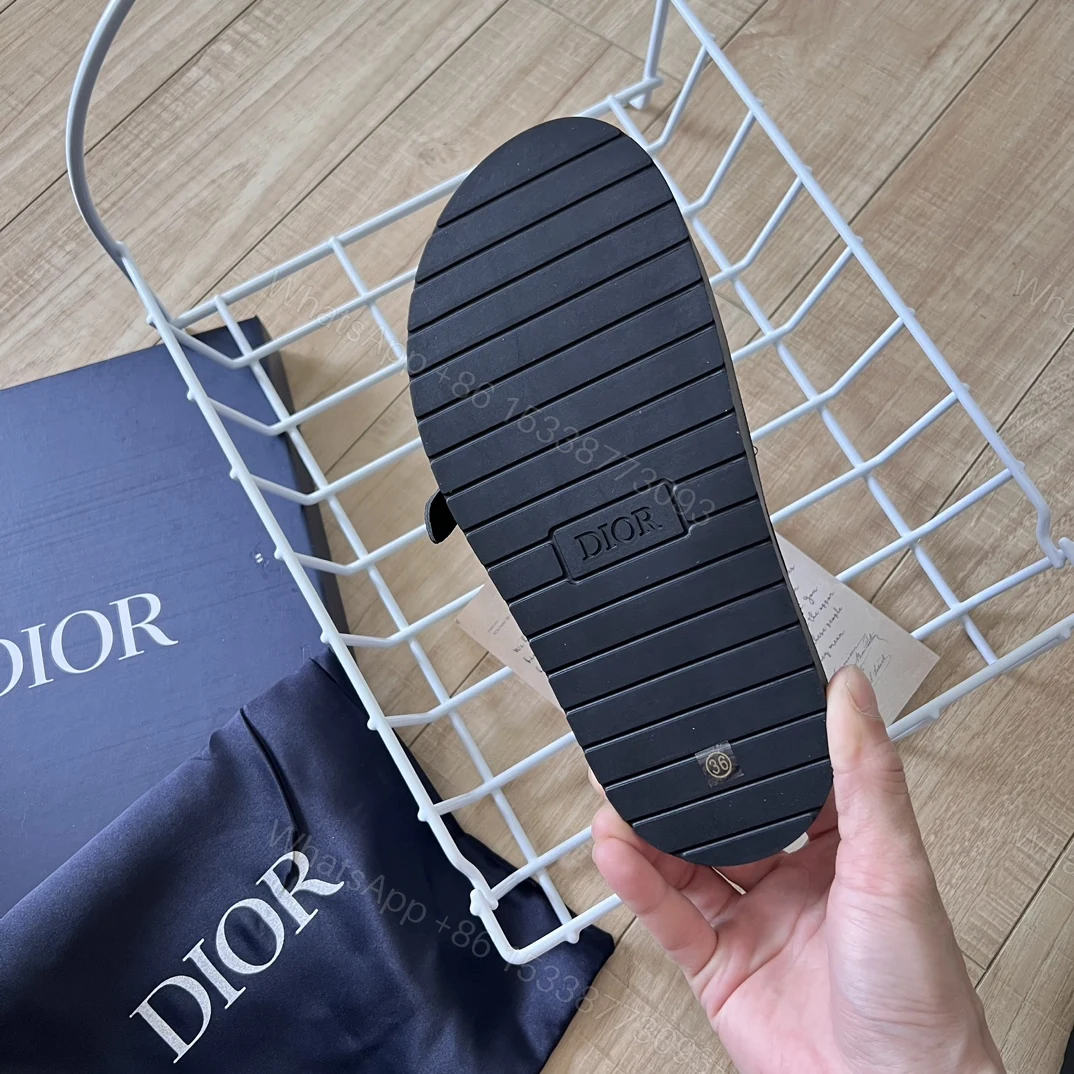 View 8 of Dior Rubber Sandals