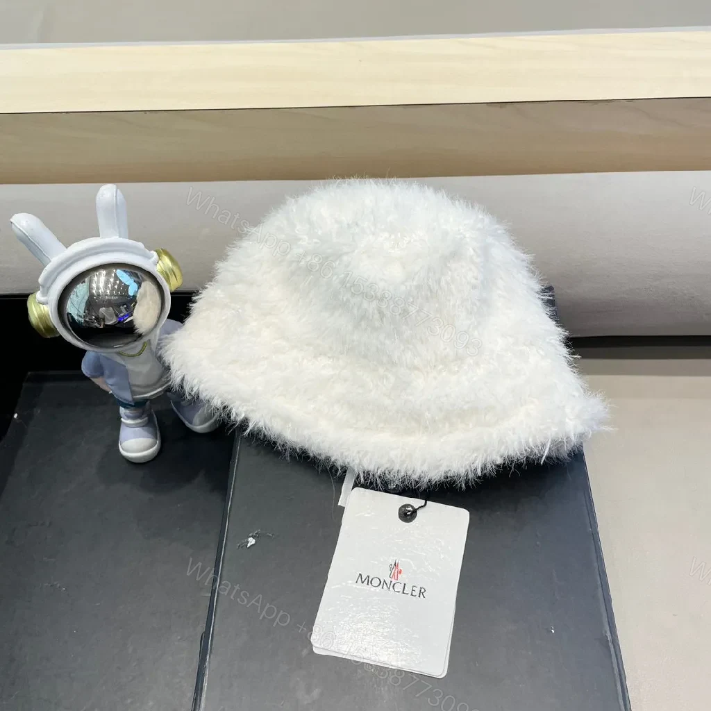 View 5 of Fuzzy Knit Visor Hat – Soft Warmth, Urban Luxe Style
