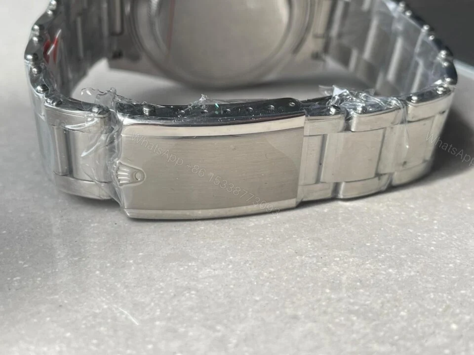 View 7 of VINTAGE Rolex Milgauss 6541 PT Edition Black Dial on Rivet Bracelet