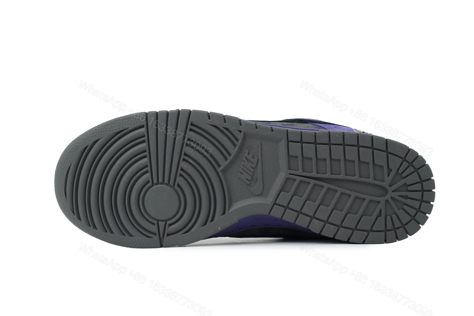 View 5 of Nike Supreme x Dunk Low SB 'Ink' HQ8487-500