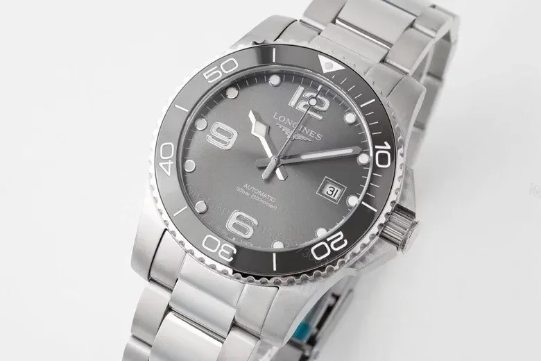 View 3 of Longines Conquest Grey Dial Automatic Stainless Steel Watch