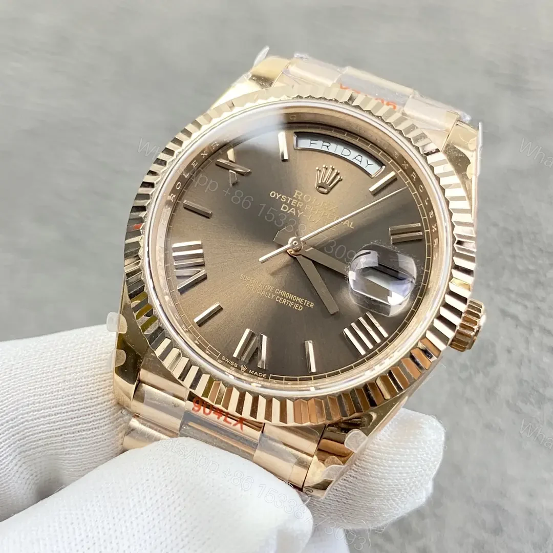 View 4 of Rolex Day-Date 40 Everose Chocolate – Roman 228235-0002