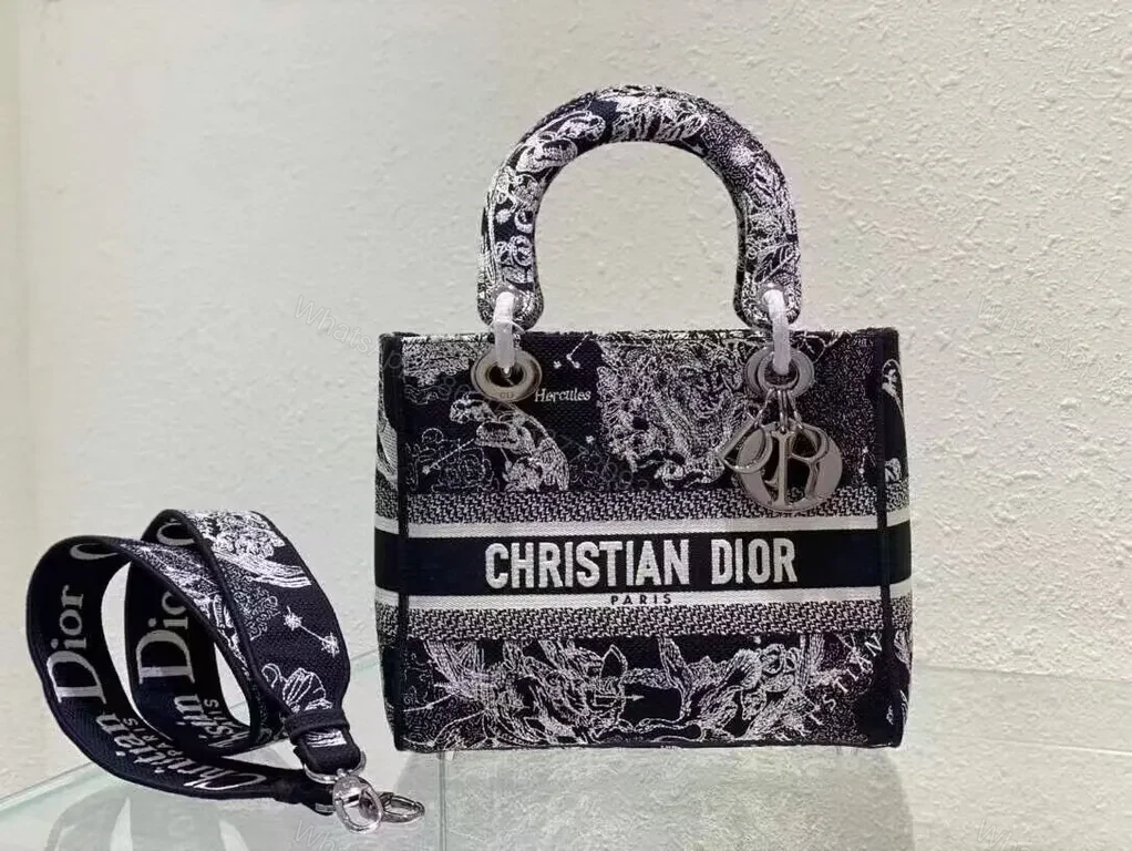 View 3 of Monochrome Dior Handbag: Bold, All-Day Wearable Luxe
