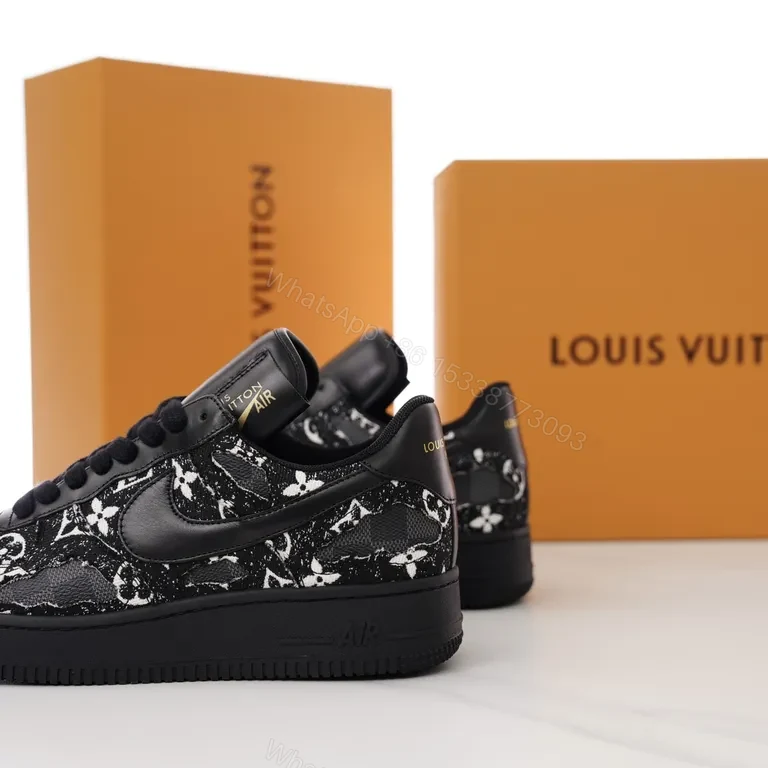 View 2 of Louis Vuitton Monogram Patterned Comfort Sneakers - Luxe Everyday Style