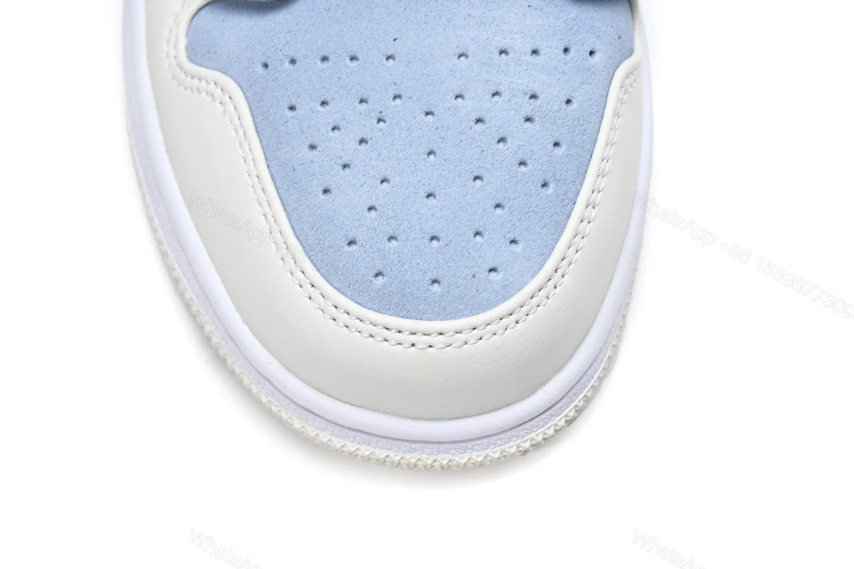 View 8 of Air Jordan 1 Mid Mixed Textures Blue DA4666-100