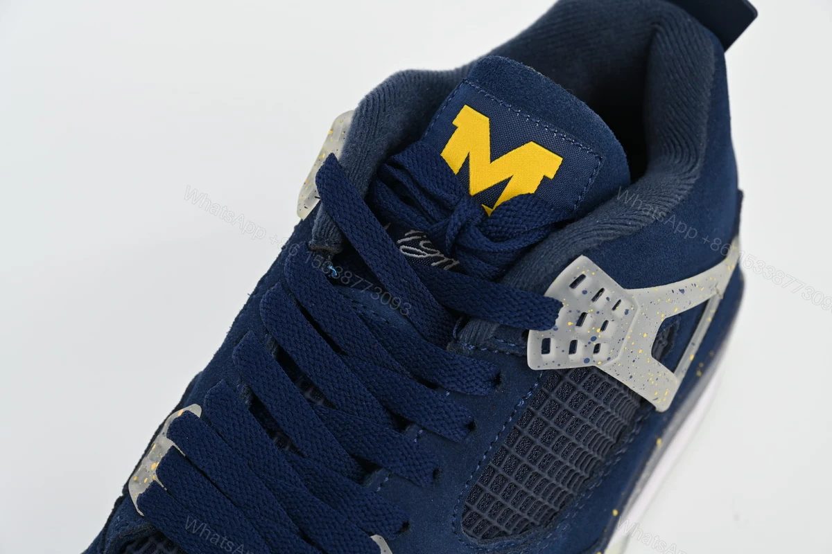 View 7 of Air Jordan 4 Retro Michigan AJ4 1036660
