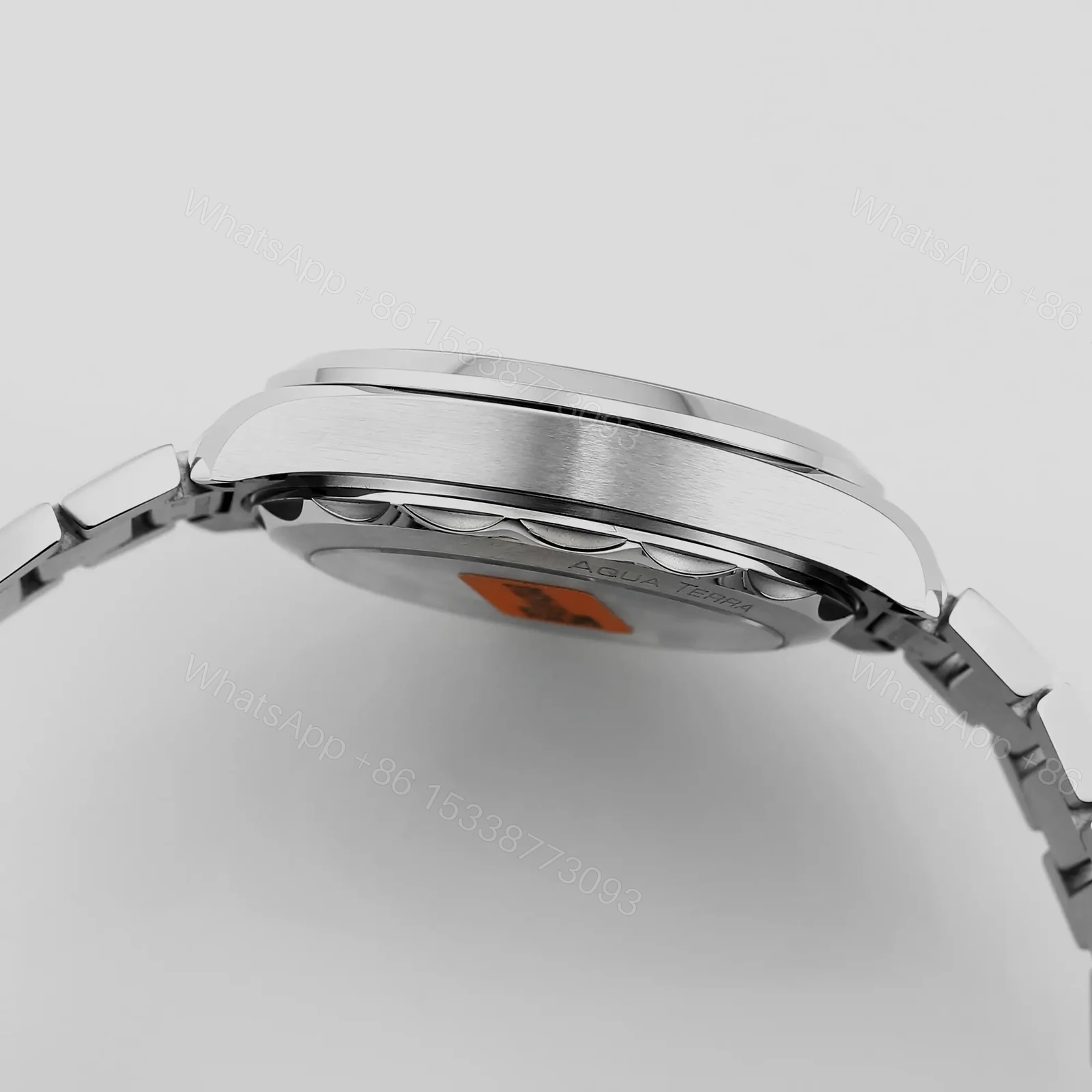 View 7 of Omega Seamaster Aqua Terra 150M Co-Axial Master Chronometer 41mm Blue Dial Stainless Steel Watch