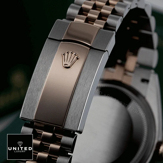 View 7 of Rolex Datejust 126301 Two Tone Fluted Replica