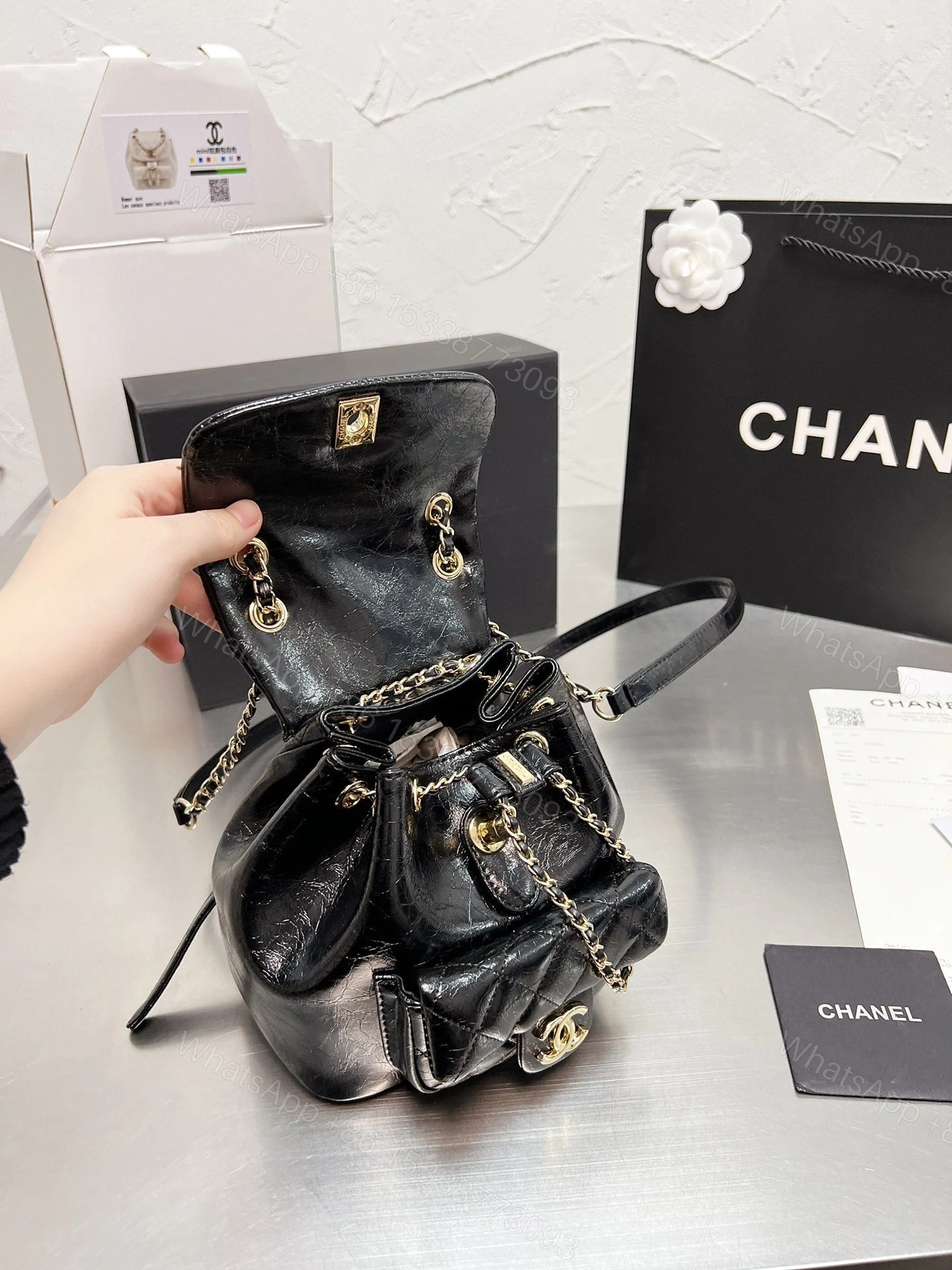 View 4 of Backpack Chanel