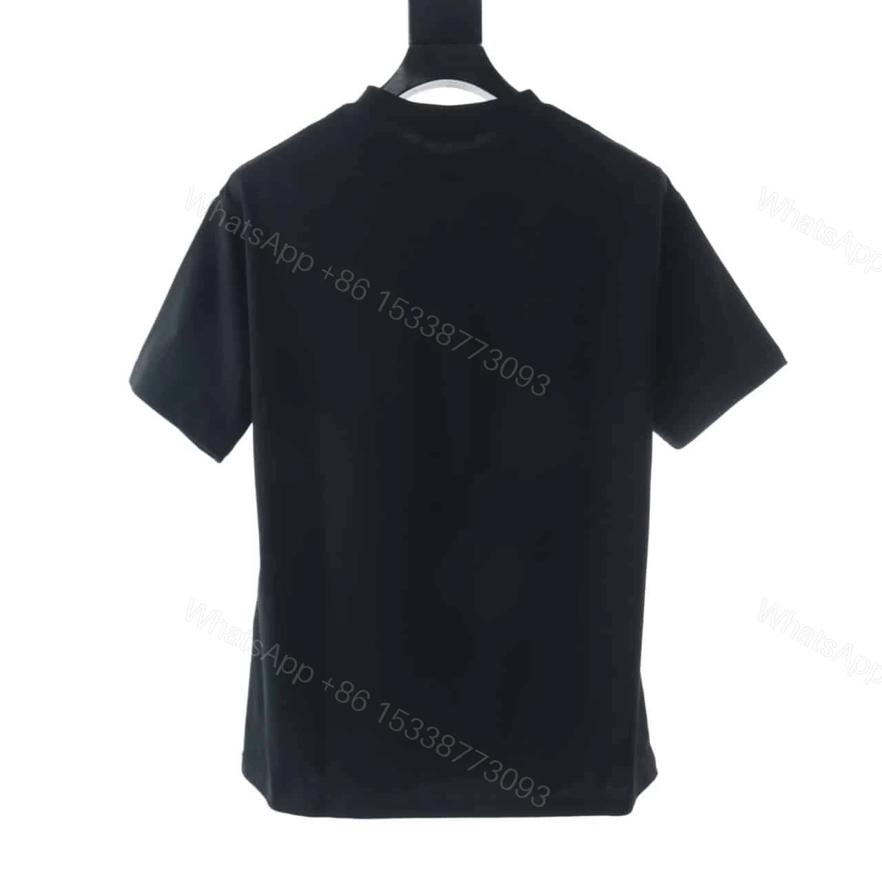 View 2 of BELENCIAGA PARIS TOWER EMBROIDERED T SHIRT