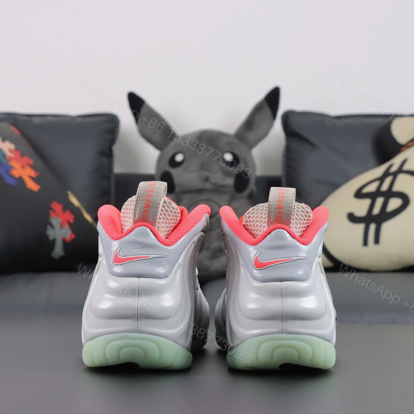 View 7 of Foamposite Pro “’Pure Platinum”