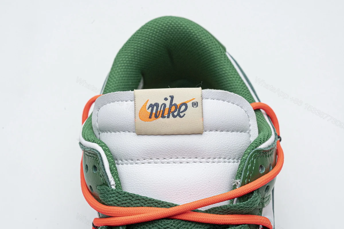 View 6 of OFF-WHITE x Nike Dunk SB Low Pine Green CT0856-100