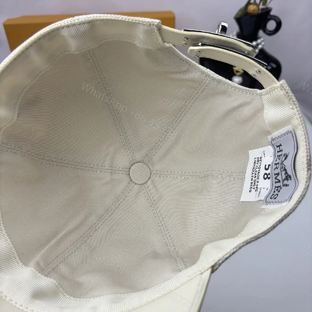 View 4 of Textured Linen Cap: Subtle Luxe, Everyday Style