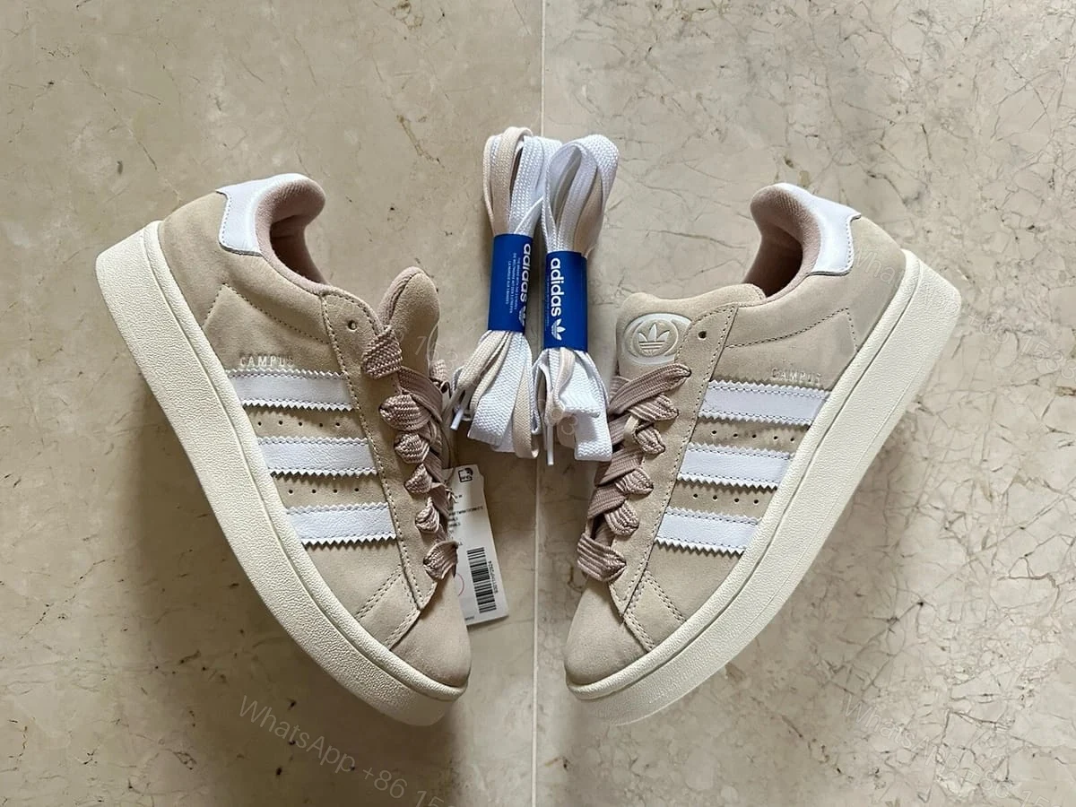 View 3 of FIRST COPY Adidas Campus Beige/Suede for men
