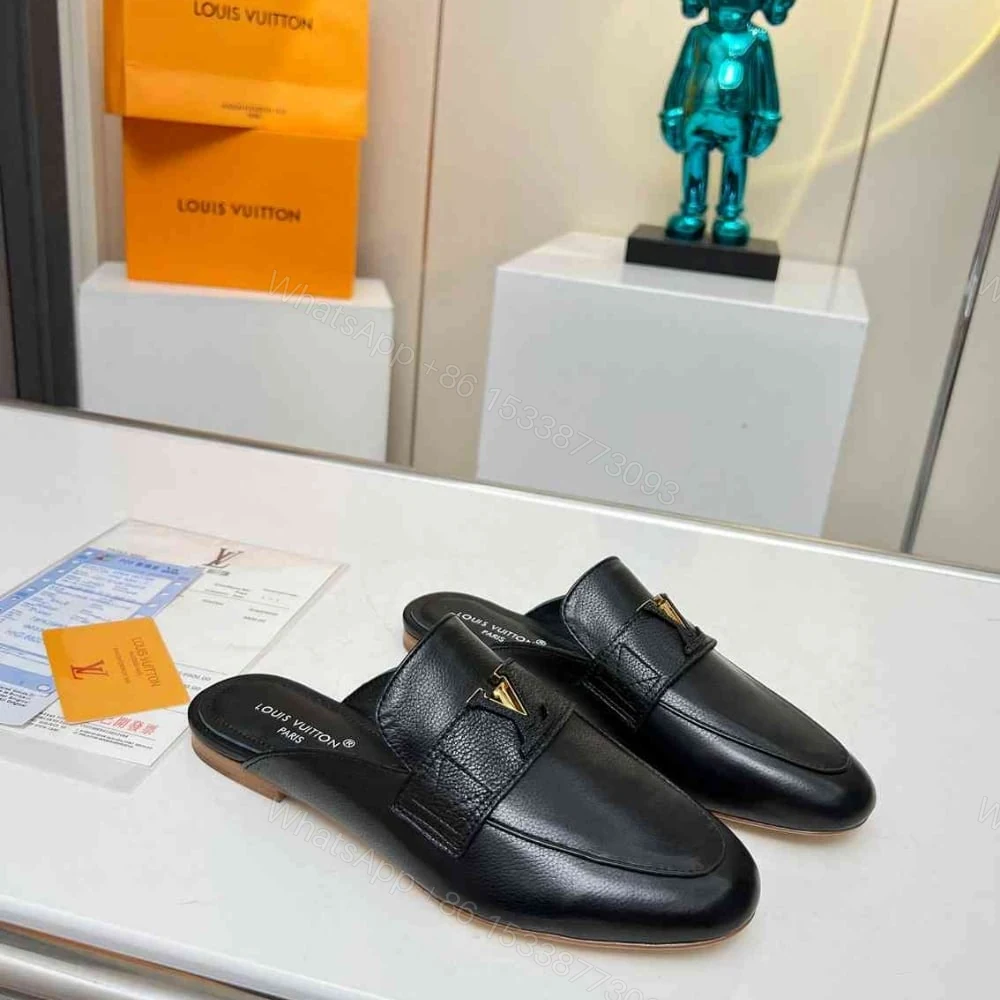 View 2 of LOUIS VUITTON MARE OPEN BACK LOAFER NOIR 1ACH5W