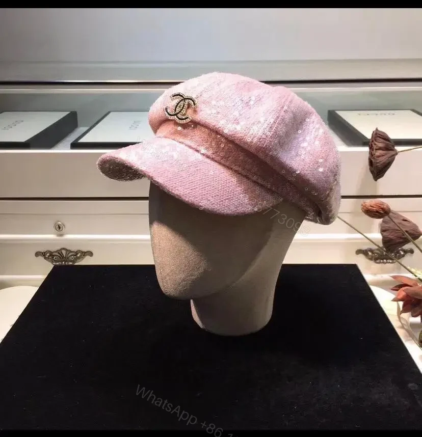 Chanel Women’s Luxury Beret in Pink — view 1