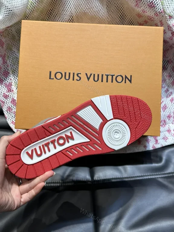 View 2 of Bold LV-Inspired Trainers: Luxe Street sneakers