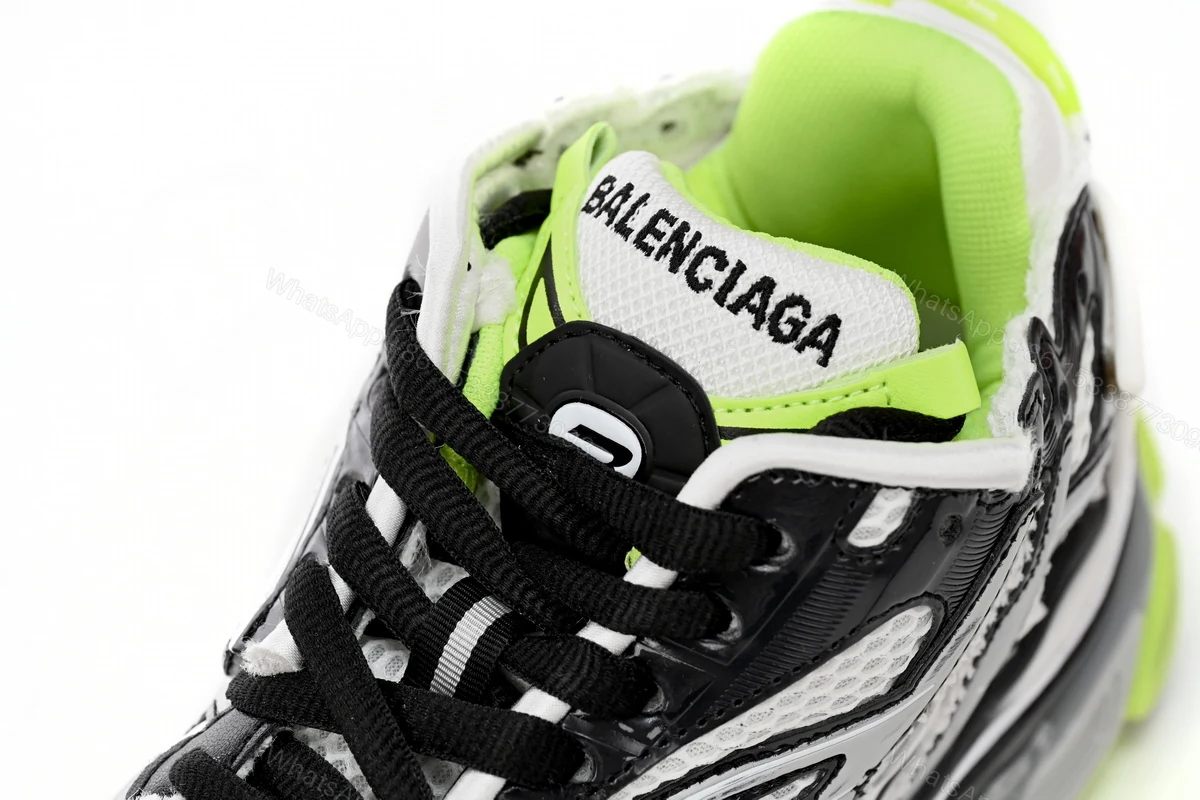 View 10 of Balenciaga Runner Black white, and Yellow 677402 W3RBP 1093