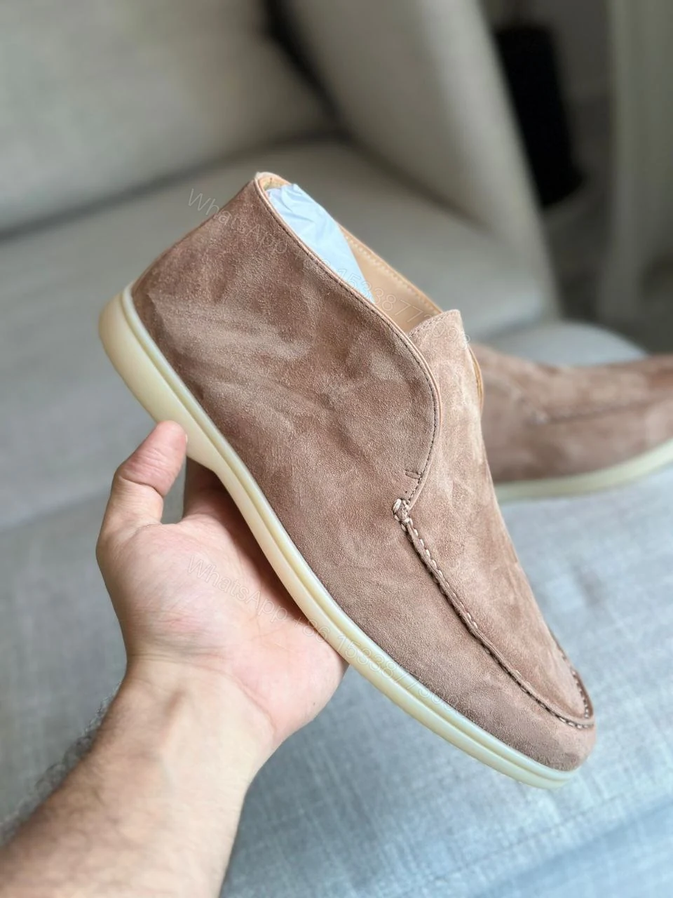 View 14 of BOSS Slipper ‘Sienne’ greige